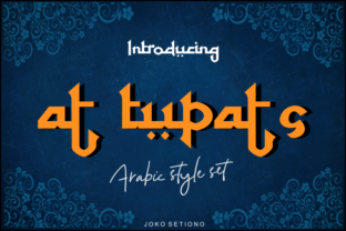 At Tupats: A Thoughtful Display Font for Meaningful Moments