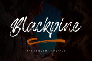 Blackpine: A Friendly, Hand-Drawn Display Font for Real Small Businesses
