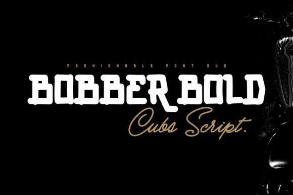 Bobber Bold Cubs Script: A Display Font That Makes Your Headlines Unmissable