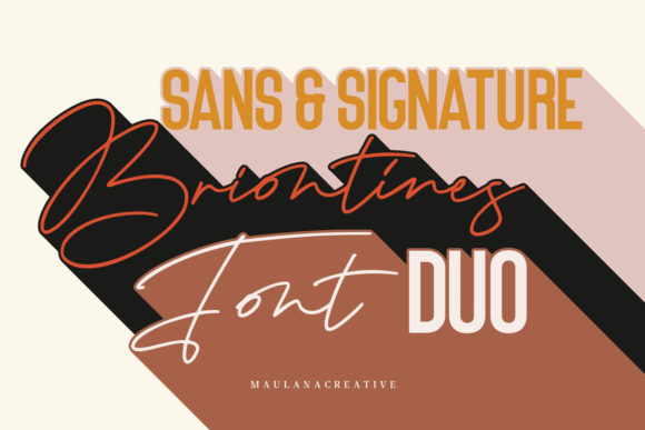 Briontines: A Display Font That Makes Your Campaigns Instantly Clear