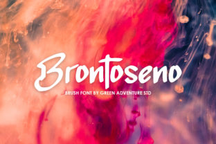 Brontoseno: A Display Font That Makes Your Headlines Instantly Recognizable