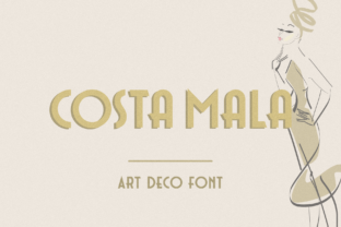 Costa Mala: A Vintage Display Font for Distinctive Web Design