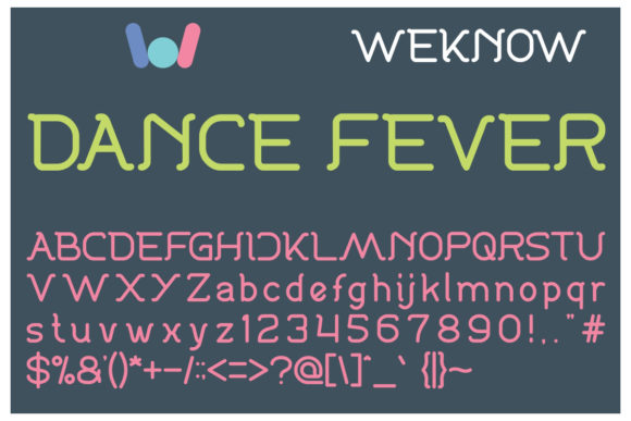 Dance Fever: A Display Font That Adds Joy to Your Brand