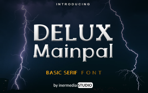 Delux Mainpal: A Display Font That Makes Your Brand Feel Intentional