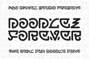 Doodlez Forever: A Friendly Display Font for Campaign Visuals