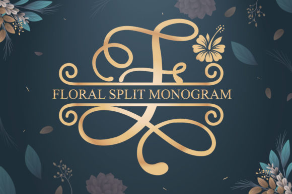 Floral Split: A Display Font That Elevates Your Brand