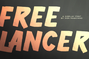 Freelancer: A Bold Display Font That Builds Brand Trust