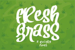 Fresh Grass: A Playful Display Font That Delivers Personality