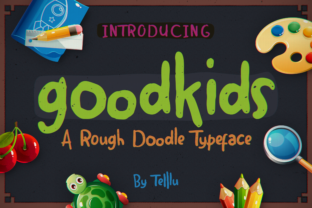 Goodkids Font: Playful & Professional Branding for Small Businesses