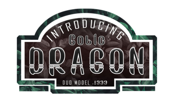 Gotic Dragon: A Clean, Bold Display Font for Small Business Branding