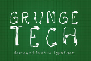 Grunge Tech: A Sci-Fi Display Font for Scroll-Stopping Campaigns