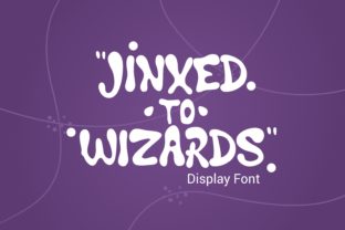 Jinxed to Wizard: A Playful Display Font for Editorial Charm