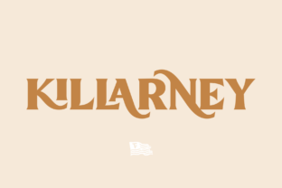 Killarney: A Bold, Sophisticated Display Font for Real Branding Work