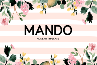 Mando: A Friendly, Modern Display Font for Your Brand