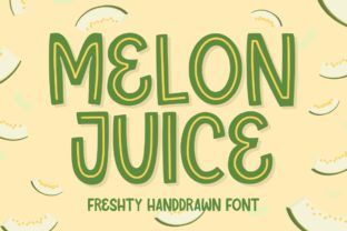 Melon Juice: A Fresh Display Font for Branding That Feels Alive