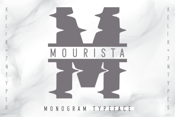 Mourista: A Display Font That Feels Like a Smile