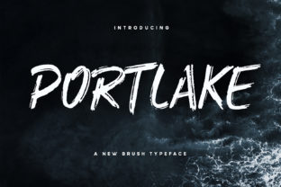 Portlake: A Handcrafted Display Font for Scroll-Stopping Campaigns