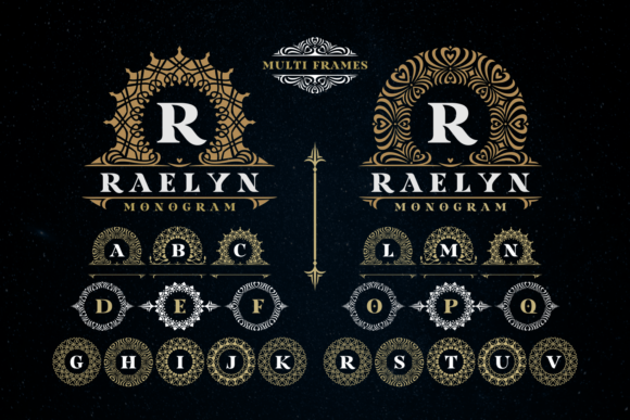 Raelyn Monogram: A Warm, Handwritten Display Font for Digital Branding