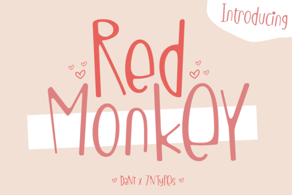 Red Monkey: A Friendly Display Font for Digital Branding