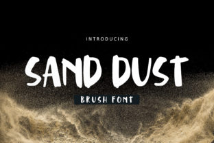 Sand Dust: A Friendly Display Font for Editorial Warmth