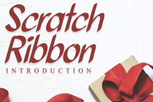 Scratch Ribbon: A Friendly Display Font for Small Business Branding