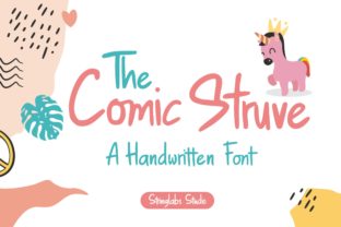 The Comic Struve: A Friendly Display Font for Real Small Businesses