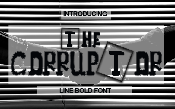 The Corruptor: A Display Font That Feels Human, Not Handcrafted