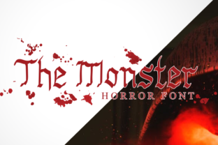 The Monster: A Horror-Themed Display Font for Digital Impact